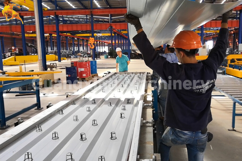 Discontinuous Sandwich Panel Production Line